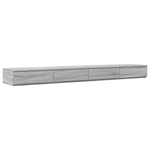 Casa si Gradina - Mobilier - Paturi si accesorii - Accesorii paturi - Sertar pentru pat Gri Sonoma 180x36,5x16,5 cm Fabricat din lemn - Infinity.ro