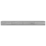 Casa si Gradina - Mobilier - Paturi si accesorii - Accesorii paturi - Sertar pentru pat Gri Sonoma 180x36,5x16,5 cm Fabricat din lemn - Infinity.ro