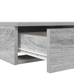 Casa si Gradina - Mobilier - Paturi si accesorii - Accesorii paturi - Sertar pentru pat Gri Sonoma 180x36,5x16,5 cm Fabricat din lemn - Infinity.ro
