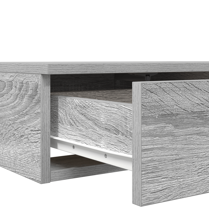 Casa si Gradina - Mobilier - Paturi si accesorii - Accesorii paturi - Sertar pentru pat Gri Sonoma 180x36,5x16,5 cm Fabricat din lemn - Infinity.ro