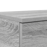 Casa si Gradina - Mobilier - Paturi si accesorii - Accesorii paturi - Sertar pentru pat Gri Sonoma 180x36,5x16,5 cm Fabricat din lemn - Infinity.ro
