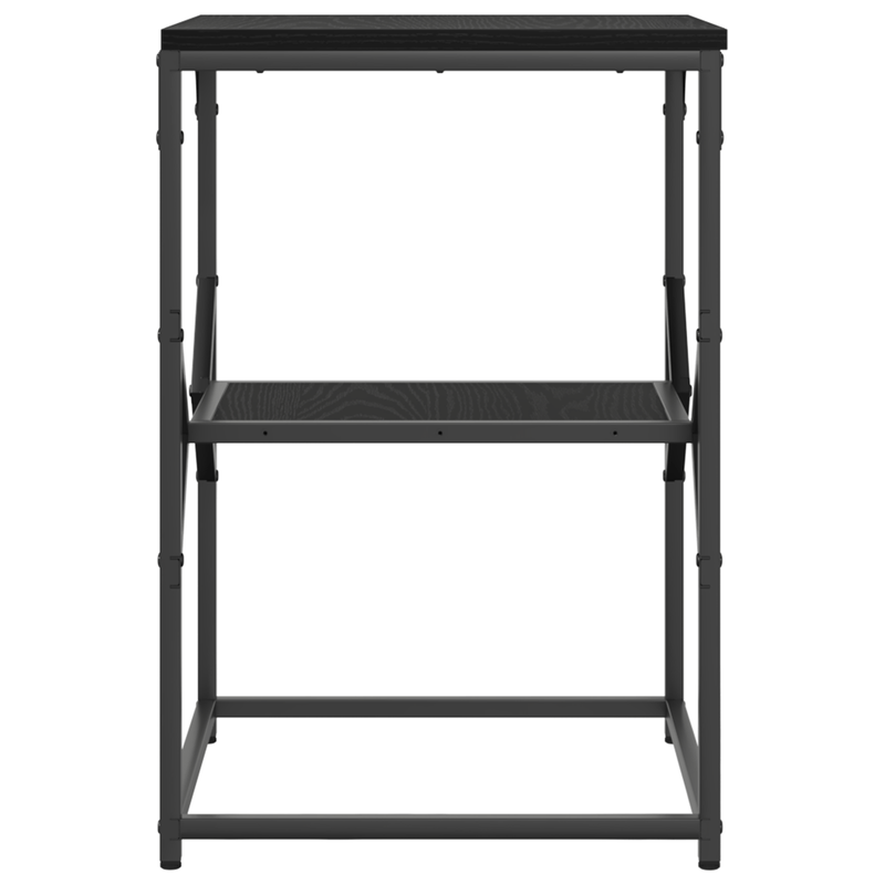 Casa si Gradina - Mobilier - Comode si corpuri - Noptiere - Masa laterala, stejar negru, 41x40x60 cm, lemn prelucrat - Infinity.ro