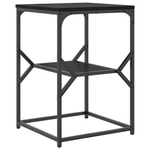 Casa si Gradina - Mobilier - Comode si corpuri - Noptiere - Masa laterala, stejar negru, 41x40x60 cm, lemn prelucrat - Infinity.ro