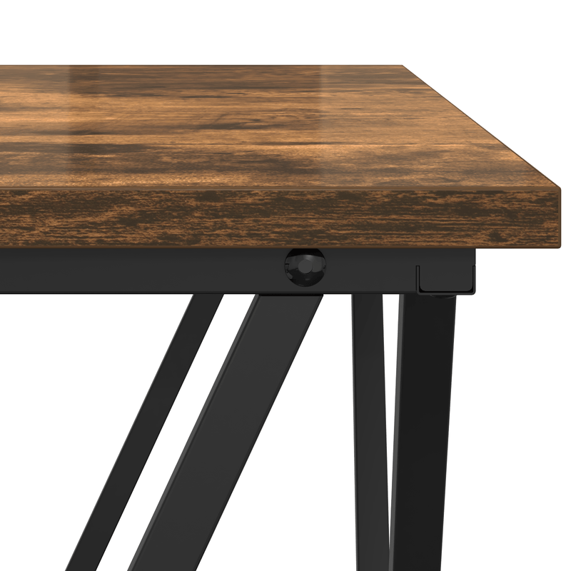 Casa si Gradina - Mobilier - Mese si birouri - Masute de cafea - Mese Laterale 3 pcs Stejar Fumat Din Lemn Compus - Infinity.ro