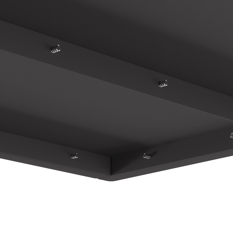 Casa si Gradina - Termice - Sobe, Seminee si accesorii - Seminee - Vatra de foc, patrata, negru, 60x60x30 cm, otel - Infinity.ro
