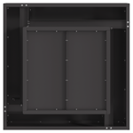 Casa si Gradina - Termice - Sobe, Seminee si accesorii - Seminee - Vatra de foc, patrata, negru, 60x60x30 cm, otel - Infinity.ro