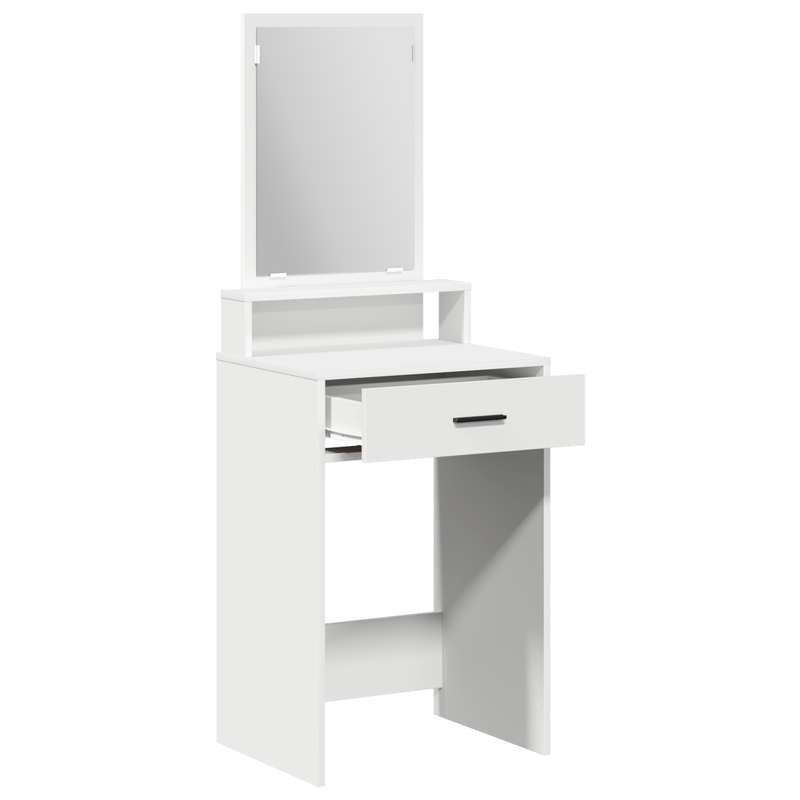 Casa si Gradina - Mobilier - Comode si corpuri - Masute de toaleta - Masa de toaleta cu sertare, alb, 50x41x135 cm - Infinity.ro