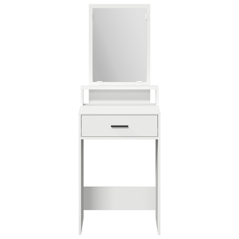 Casa si Gradina - Mobilier - Comode si corpuri - Masute de toaleta - Masa de toaleta cu sertare, alb, 50x41x135 cm - Infinity.ro