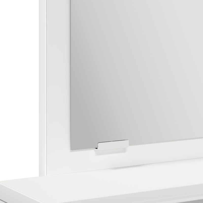 Casa si Gradina - Mobilier - Comode si corpuri - Masute de toaleta - Masa de toaleta cu sertare, alb, 50x41x135 cm - Infinity.ro