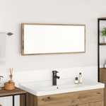 Casa si Gradina - Mobilier - Mobilier baie - Oglinzi baie - Oglinda de baie Stejar artizanal Lemn prelucrat, Sticla - Infinity.ro