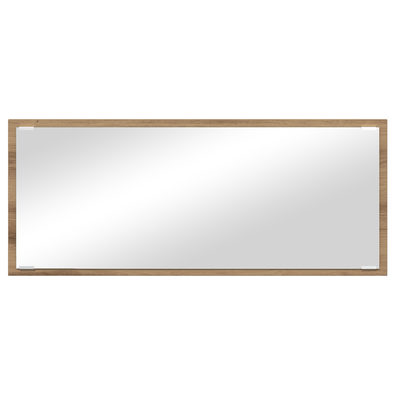 Casa si Gradina - Mobilier - Mobilier baie - Oglinzi baie - Oglinda de baie Stejar artizanal Lemn prelucrat, Sticla - Infinity.ro