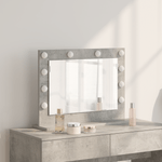 Casa si Gradina - Decoratiuni - Oglinzi - Oglinda toaleta Gri beton Beton Medie Insertii decorative - Infinity.ro