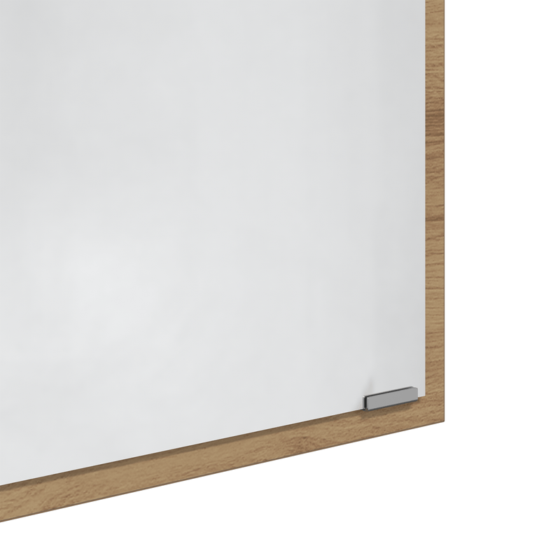 Casa si Gradina - Mobilier - Mobilier baie - Oglinzi baie - Oglinda de baie Stejar artizanal Lemn prelucrat, Sticla - Infinity.ro