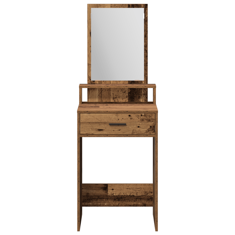 Casa si Gradina - Mobilier - Comode si corpuri - Masute de toaleta - Masa de toaleta cu sertare, lemn vechi, 50x41x135 cm - Infinity.ro