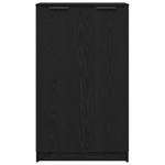 Casa si Gradina - Mobilier - Dulapuri si sifoniere - Dulapuri - Dulap pentru incaltaminte  Negru Stejar 59x35x100 cm din lemn - Infinity.ro