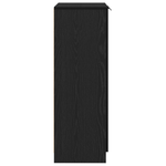 Casa si Gradina - Mobilier - Dulapuri si sifoniere - Dulapuri - Dulap pentru incaltaminte  Negru Stejar 59x35x100 cm din lemn - Infinity.ro