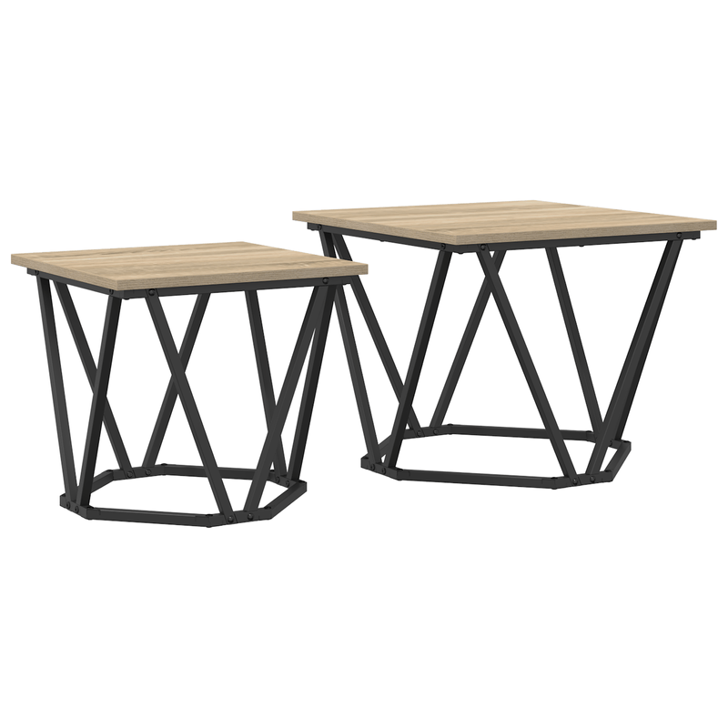 Casa si Gradina - Mobilier - Mese si birouri - Masute de cafea - Set de mese laterale 2 buc Sonoma Oak Lemn prelucrat - Infinity.ro