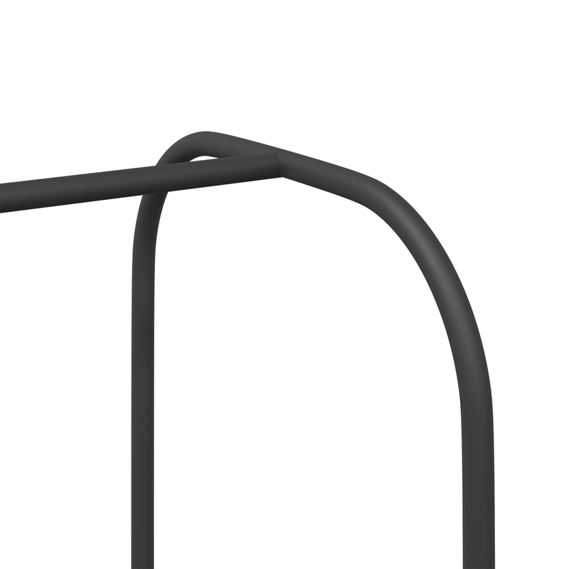 Casa si Gradina - Mobilier - Organizare si depozitare - Cuiere - Rack haine cu rafturi gri sonoma 100x44x160 cm - Infinity.ro