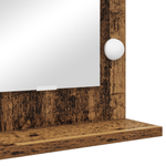 Casa si Gradina - Decoratiuni - Oglinzi - Oglinda de toaleta Lemn vechi Lemn, Sticla 80 x 45 x 18 cm - Infinity.ro