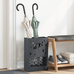 Casa si Gradina - Decoratiuni - Obiecte decorative - Suporturi umbrele - Suport de Umbrele Antracit Metal Mediul Insertii Decorative - Infinity.ro