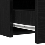 Casa si Gradina - Mobilier - Comode si corpuri - Masute de toaleta - Masa de toaleta suspendata, stejar negru, 60x40x70 cm - Infinity.ro