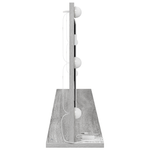 Casa si Gradina - Decoratiuni - Oglinzi - Oglinda de toaleta cu lumini LED Gri Sonoma 100x45x18 cm - Infinity.ro