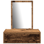 Casa si Gradina - Mobilier - Comode si corpuri - Masute de toaleta - Masa de toaleta suspendata, lemn vechi, 60x40x70 cm - Infinity.ro