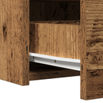 Casa si Gradina - Mobilier - Comode si corpuri - Masute de toaleta - Masa de toaleta suspendata, lemn vechi, 60x40x70 cm - Infinity.ro