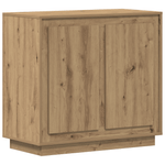 Casa si Gradina - Mobilier - Comode si corpuri - Comode - Dulap, stejar artizanal, 80x34x75 cm, lemn prelucrat - Infinity.ro