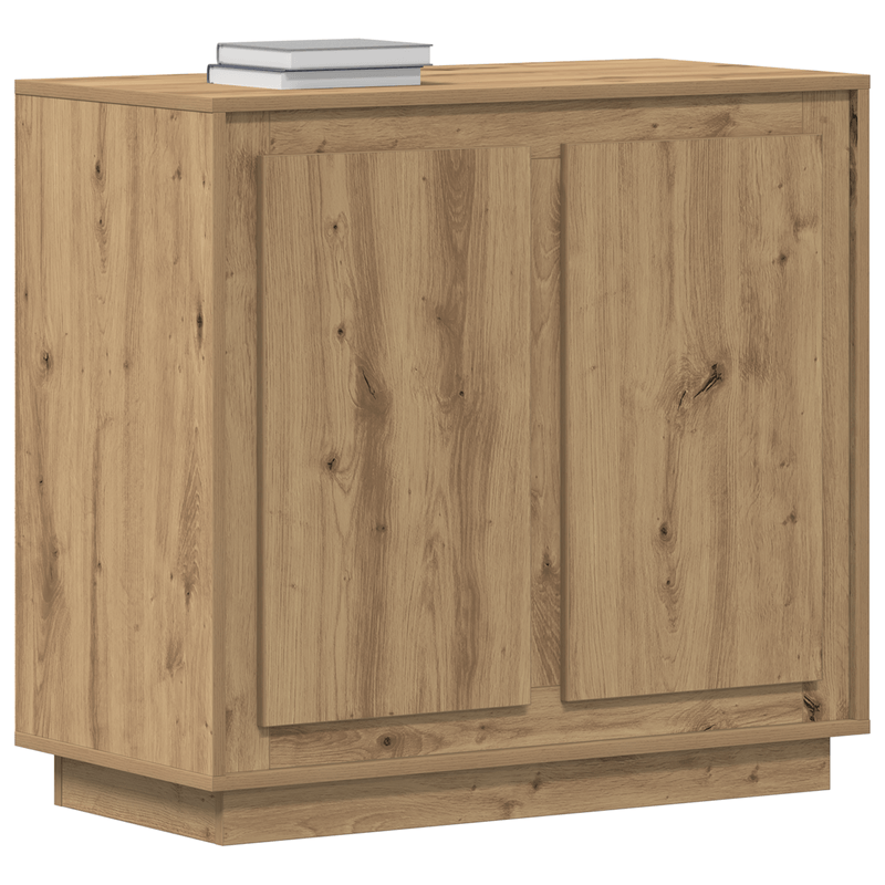 Casa si Gradina - Mobilier - Comode si corpuri - Comode - Dulap, stejar artizanal, 80x34x75 cm, lemn prelucrat - Infinity.ro