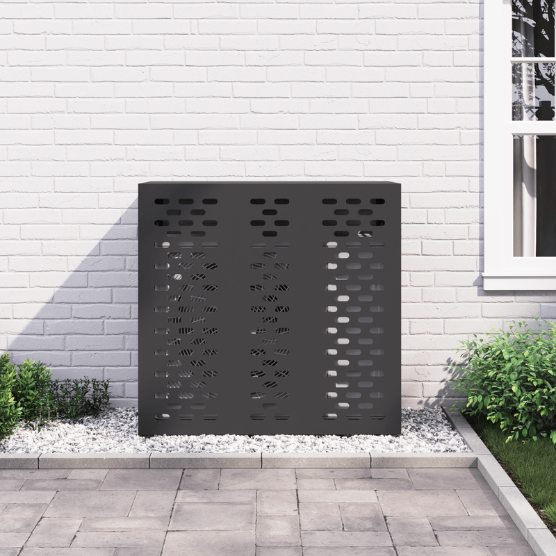 Casa si Gradina - Termice - Calorifere si accesorii - Accesorii calorifere - Husa aer conditionat, negru, 110x50x80 cm - Infinity.ro