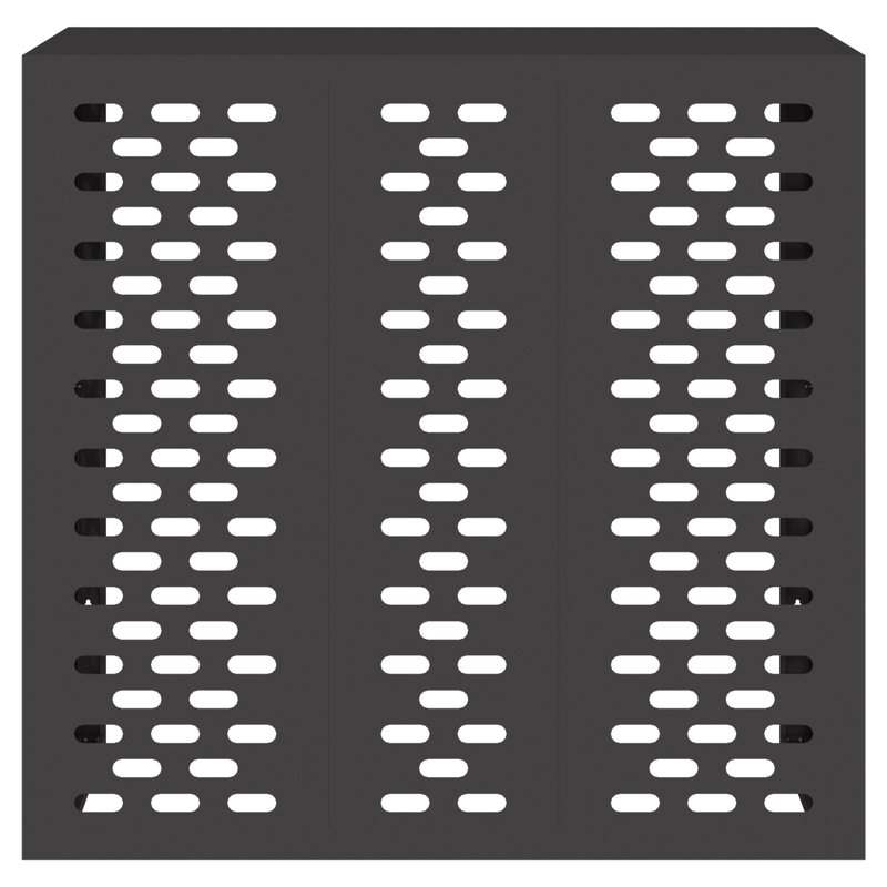 Casa si Gradina - Termice - Calorifere si accesorii - Accesorii calorifere - Husa aer conditionat, negru, 110x50x80 cm - Infinity.ro