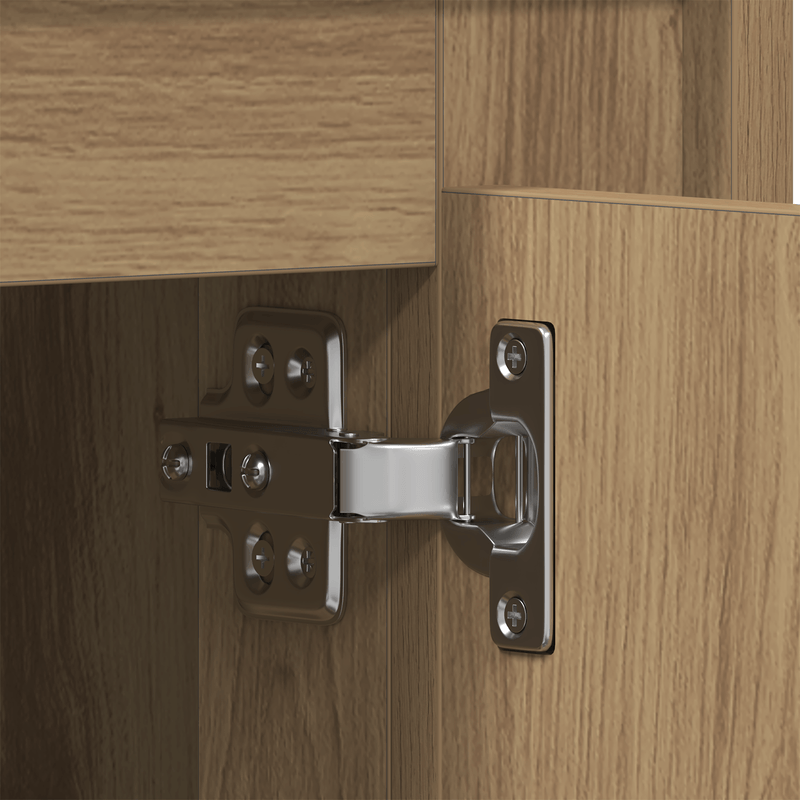 Casa si Gradina - Mobilier - Comode si corpuri - Comode - Dulap, stejar artizanal, 80x34x75 cm, lemn prelucrat - Infinity.ro