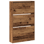 Casa si Gradina - Mobilier - Organizare si depozitare - Organizator incaltaminte - Cabinet pentru pantofi din lemn vechi 80x21x125,5 cm Lemn de inginerie - Infinity.ro