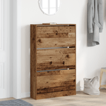 Casa si Gradina - Mobilier - Organizare si depozitare - Organizator incaltaminte - Cabinet pentru pantofi din lemn vechi 80x21x125,5 cm Lemn de inginerie - Infinity.ro
