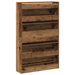 Casa si Gradina - Mobilier - Organizare si depozitare - Organizator incaltaminte - Cabinet pentru pantofi din lemn vechi 80x21x125,5 cm Lemn de inginerie - Infinity.ro
