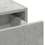 Casa si Gradina - Mobilier - Comode si corpuri - Masute de toaleta - Masa de toaleta suspendata, gri beton, 83x40x70 cm - Infinity.ro