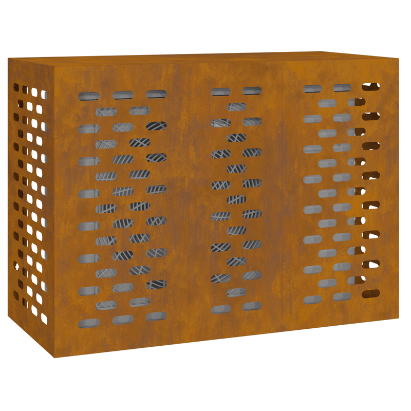 Casa si Gradina - Termice - Calorifere si accesorii - Accesorii calorifere - Husa aer conditionat, 110x50x80 cm, otel corten - Infinity.ro