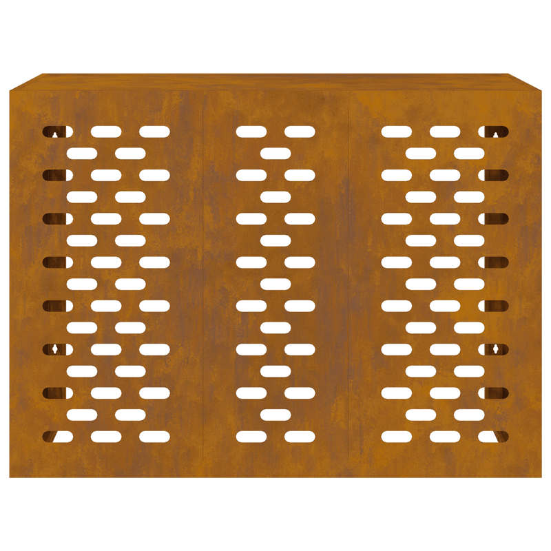 Casa si Gradina - Termice - Calorifere si accesorii - Accesorii calorifere - Husa aer conditionat, 110x50x80 cm, otel corten - Infinity.ro