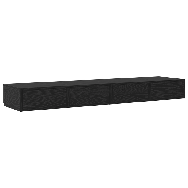 Casa si Gradina - Mobilier - Paturi si accesorii - Accesorii paturi - Sertar pentru pat Negru 135x36,5x16,5 cm din lemn - Infinity.ro