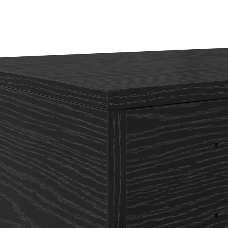 Casa si Gradina - Mobilier - Paturi si accesorii - Accesorii paturi - Sertar pentru pat Negru 135x36,5x16,5 cm din lemn - Infinity.ro