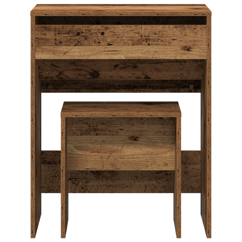 Casa si Gradina - Mobilier - Comode si corpuri - Masute de toaleta - Masa de toaleta cu oglinda, lemn vechi, lemn prelucrat - Infinity.ro