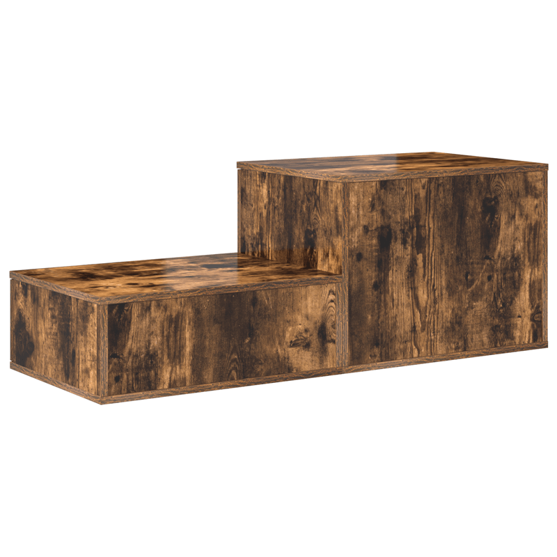 Casa si Gradina - Mobilier - Comode si corpuri - Noptiere - Dulap depozitare, stejar fumuriu, 118x41x40 cm, lemn prelucrat - Infinity.ro