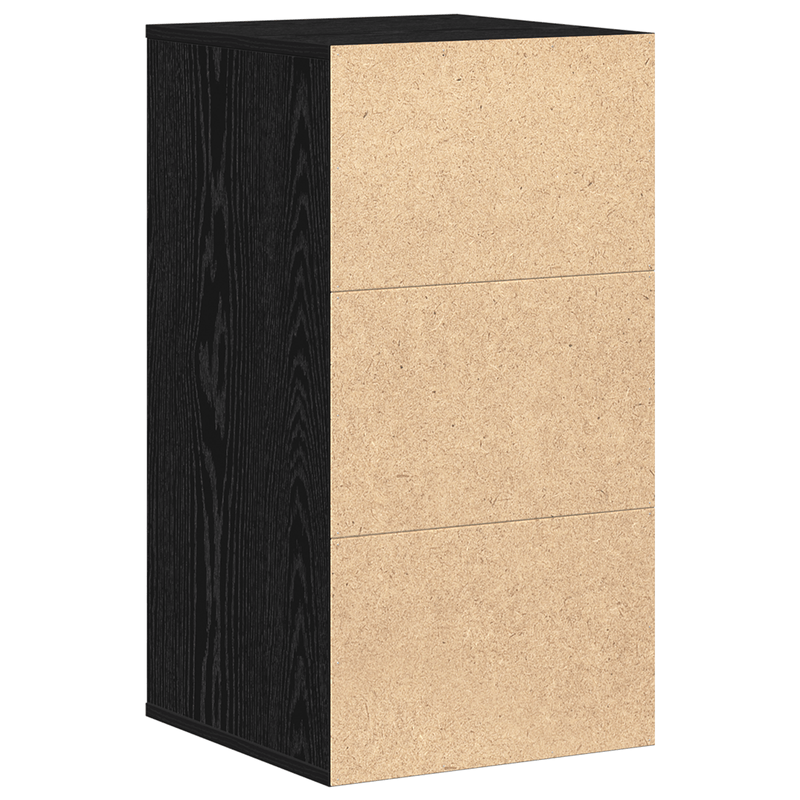 Casa si Gradina - Mobilier - Comode si corpuri - Comode - Comoda coltara din lemn negru de stejar 40x41x76 cm - Infinity.ro
