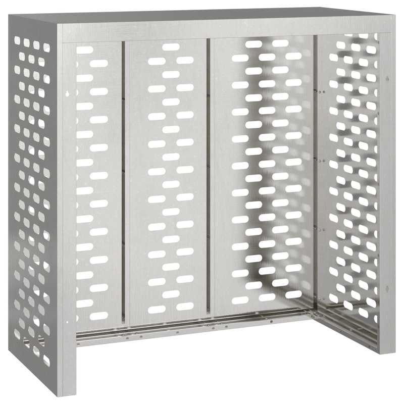 Casa si Gradina - Termice - Calorifere si accesorii - Accesorii calorifere - Husa aer conditionat, 110x50x105 cm, otel inoxidabil - Infinity.ro