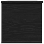 Casa si Gradina - Mobilier - Organizare si depozitare - Cutii depozitare - Cutie de depozitare  Neagra cu aspect de stejar 102x35x35 cm din lemn prelucrat - Infinity.ro