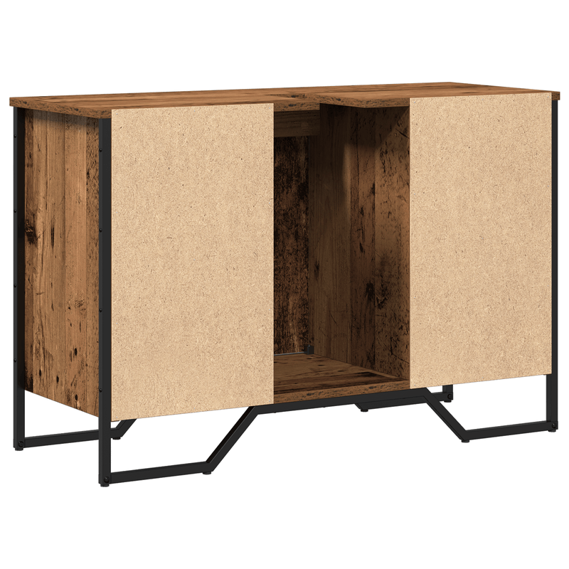 Casa si Gradina - Mobilier - Seturi de mobilier - Seturi baie - Dulap pentru chiuveta Lemn vechi 91x35x60 cm Lemn prelucrat - Infinity.ro