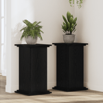 Casa si Gradina - Gradinarit si plante - Plante si ghivece - Ghivece si suporturi - Suport pentru plante Stejar Negru 33x33x60 cm Lemn Stratificat - Infinity.ro