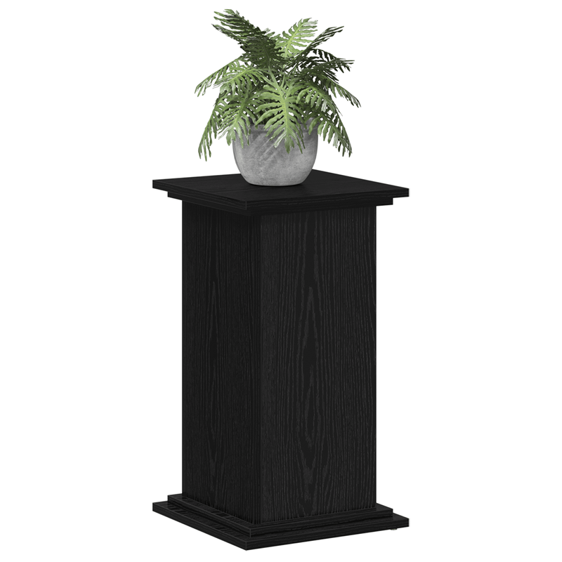Casa si Gradina - Gradinarit si plante - Plante si ghivece - Ghivece si suporturi - Suport pentru plante Stejar Negru 33x33x60 cm Lemn Stratificat - Infinity.ro