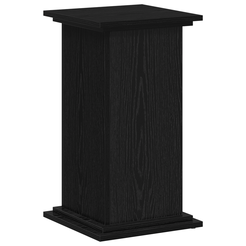 Casa si Gradina - Gradinarit si plante - Plante si ghivece - Ghivece si suporturi - Suport pentru plante Stejar Negru 33x33x60 cm Lemn Stratificat - Infinity.ro